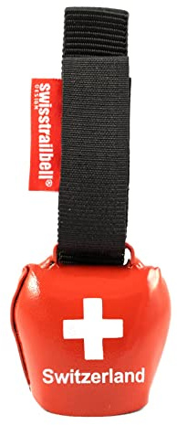 Das Original!! swisstrailbell® Edition Switzerland, schwarzes Band