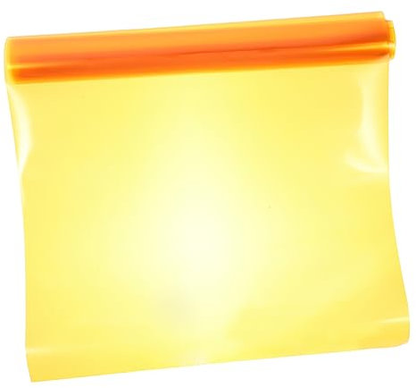 iplusmile 2 Stück 30 getönte Vinylfolie schutzfolien Orange farbige Aufkleber gelbes Zubehör gelbe Nebelscheinwerfer Scheinwerfer Tönung Tönungsfolie Rücklichttönung
