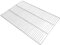 Grille antidérapante en acier zingué résistant pour four et barbecue, design antirouille, ajustement universel pour la cuisine et le grill, 60 x 30 cm