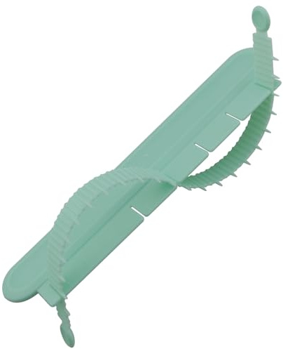 DGBRSM Mint Green Flip Cake Arc Ruler Decorative Marker Divider Auxiliary DIY Cake Framing Tool Cake Arc Framing Aid