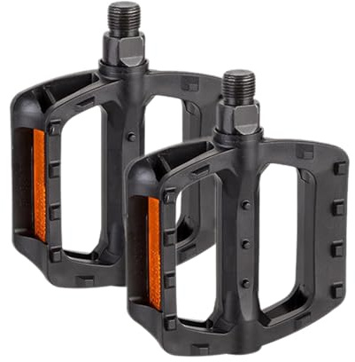 Bicycle Pedals, Non-Slip Mountain Bike Pedals With Reflectors, Suitable for 9/16 inch Bearing Pedals, Compatible With Most Bicycles, Mountain Bike, Children's Bike, Etc