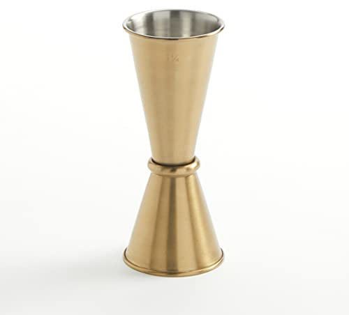 American Metalcraft JGG4 Jigger, Gold, 1 X 1-1/2 oz.