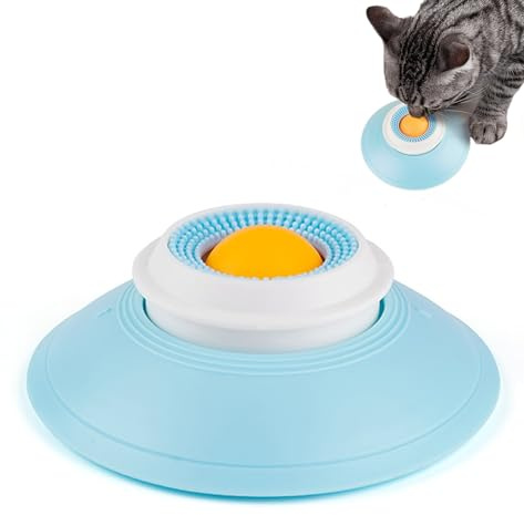 Balle De Léchage Chien,Jicyor Jouet De Léchage pour Chien Et Chat,Nourriture Humide Tapis de Lechage Chien Antidérapant,Ralentit L'alimentation des Chats Et des Chiens