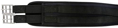 Sangle de selle en mousse à mémoire de forme Noir 115 cm