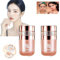 Butterfly Cushion BB Cream, Air Cushion CC Cream, Moisturizing Concealer Makeup Base Primer BB Liquid Foundation, Effectively Cover Skin Imperfections, Conceals Pores, Easy To Use (Mixed 2pcs)
