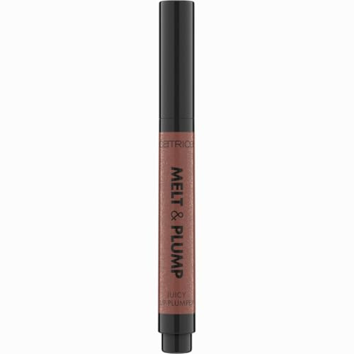 Catrice Melt & Plump Juicy Lip Plumper, Lippenbalsam, Nr. 030, Braun, feuchtigkeitsspendend, volumengebend, vegan, ohne Konservierungsstoffe, ohne Parabene, ohne Mikroplastikpartikel, 1er Pack (1.8g)