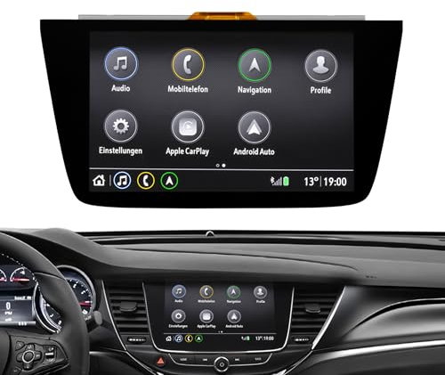 LIAMORFE LQ080Y5DZ10 Auto LCD Touchscreen für Opel Astra K, für Opel Vauxhall Navi 900 IntelliLink Schiffe 8 Zoll Display GPS Radio, Schwarz, Einstecken und loslegen Monitor Bildschirm