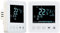 revolt Raumthermostat Unterputz: 2er-Set Wand-Thermostate für Fußbodenheizung, LCD, Touch-Tasten (Thermostate Elektroheizungen, Heizung Steuerungen, Thermostat für Elektroheizung)