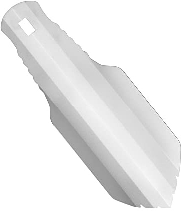 KOCAN Bärbar campingspade, utomhus ren titan spatel verktyg camping bärbar spade ultralätt handbagage utgrävning multifunktionell trädgårdsskyffel