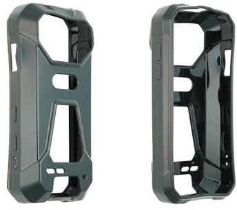 caseroxx Schutzhülle für Unihertz Tank Mini in schwarz – Flexibles TPU-Case aus stoßfestem Gummi, passgenaue Handy-Tasche mit Kantenschutz & rutschfestem Grip