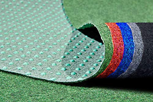 Césped sintético exterior con aspecto moqueta extra suave, para jardín, terraza, balcón - verde césped claro 150 x 200 cm