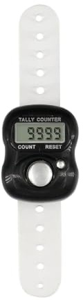Contatore elettronico, clicker manuale digitale, display manuale portatile da 15 cm, mini contatore giri, strumento di conteggio efficiente per inventario, sport, eventi e monitoraggio statistico