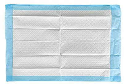 TIGA-MED Krankenunterlagen 40x60cm | 6-lagig | 25 Stück | Trainingspads | Wickelunterlagen für Babys | Einmal Patientenunterlagen | Inkontinenzunterlagen | Welpenunterlagen