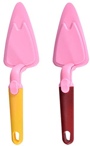 HEMOTON 2 cortadores de sándwich desmontables creativos palas de queso exquisitas palas para tartas