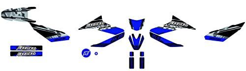 Dekor Set Radical Racing passend für Yamaha WR 125 X/R (2013 bis 2017, DE072 - Euro3) AMZ-RR.09.0012-7.v210