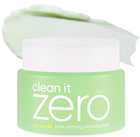BANILA CO Clean It Zero Porenklärend Reinigungsbalsam | Veganer koreanischer Make-up-Entferner | Für fettige, zu Akne neigende Haut | Mit AHA/PHA & Teebaum-Extrakt (100 ml)