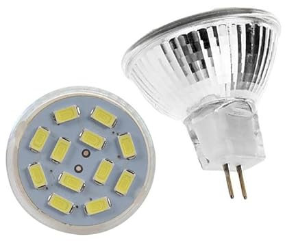JZLBBC 2PC MR11 LED Lampadina Faretto GU4 Lampadina LED GU4 5 W Equivalenti Alogene 50 W 220 V Lampada Con Riflettore MR11 GU4 LED Spot Bianco Caldo,Bianco Caldo,3 W