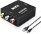YUWJOOWEE RCA auf HDMI Adapter, AV zu HDMI Konverter, 1080P H DMI auf Cinch Adapter mit USB Ladekabel für TV/PC/PS3/STB/Xbox VHS/VCR/Blu-Ray DVD-Player