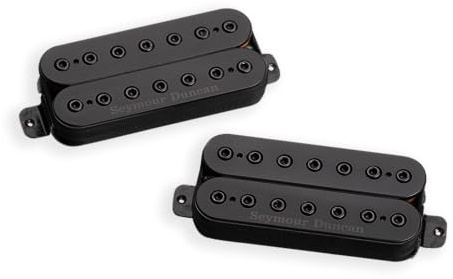 Seymour Duncan Micro MH-ALPHA-OMEGA-SET-7 Bausatz Mark Holcomb, noir, 7 Kabel