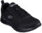 Skechers Herren Track Leshur Sneaker, Schwarzes Mesh-Synthetik, 39.5 EU