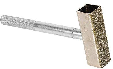 Mola a T for ravvivatura, mola a disco diamantata for ravvivatura, utensile for ravvivatura corretto for smerigliatrice da banco, resistente e durevole, con impugnatura zigrinata for una presa sicura