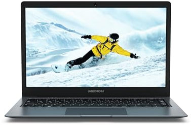 MEDION AKOYA E14223-14 Full HD. Intel Celeron N4120. Intel UHD Graphics. 4GB RAM. 128GB SSD. Windows 11 Home in S Mode. Wi-Fi. Color Plata. MD62560. Portátil Gaming, Incluye Programa de Fiabilidad.