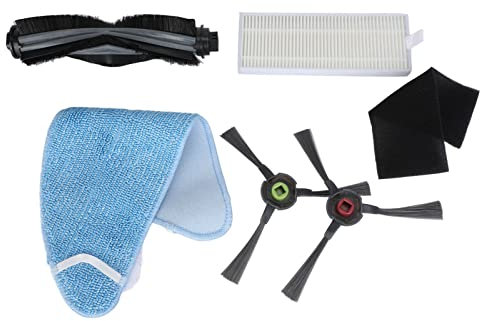 Akozon Lavabile, Accessori per Spazzatrice Spazzola Arrotolabile Schermo Filtrante Laterale per K650 Set Spazzatrice USA e Getta