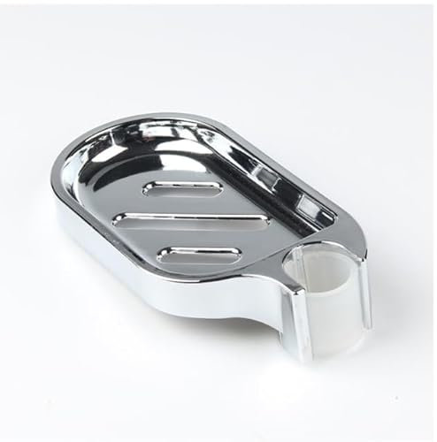 imposyu Seifenschale Seifenhalter für die Dusche 22mm, 24mm, 25 mm ABS-Kunststoff Rechteckig Silber