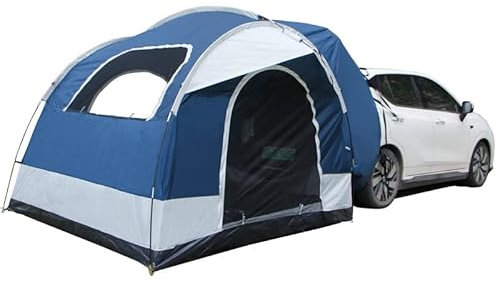 LIULAOGEN Tailored Roof Top Car Tent Large for Tesla Model Y 2021 2022 2023,Triangle Roof top Tent,Camping Waterproof SUV Truck Roof Tents Accessories