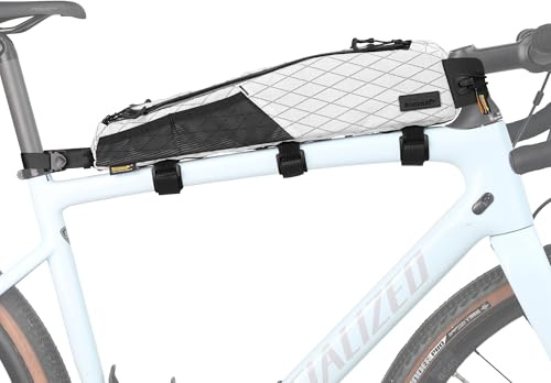 Rhinowalk Borsa per tubo superiore della bicicletta, borsa da telaio per bicicletta, 2,1 L, impermeabile, accessori professionali per mountain bike, bici da corsa