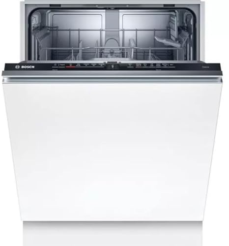 SMV2HTX02G Series 2 Fully Integrated Built-in Dishwasher, 60 cm, 13 Place Settings, ExtraDry, Silence on Demand, EcoSilence Drive, Home Connect – Stainless Steel