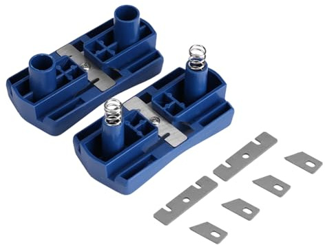 HEEPDD Máquina de Bandas Manuales, Herramienta de Carpintería para Muebles de Paneles, Electrodomésticos de Cocina de Material de PVC