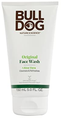Bulldog Skincare For Men, Original Face Wash, 5 fl oz (150 ml)