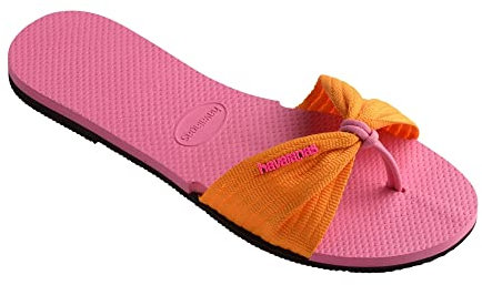 havaianas You St Tropez Basic, Infradito Donna, Crystal Rose, 37/38 EU