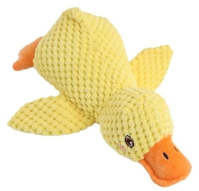 Giocattoli da masticare per cuccioli per la dentizione, giocattolo calmante per cani - Simpatici animali di peluche per cani giocattolo con anatre | Giocattolo per cani indistruttibile, morbidi