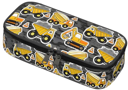 Astuccio Trattori Cartoleria Organizer, Astuccio per bambini con cerniera per articoli scolastici, astuccio per cancelleria, astuccio per cosmetici, per studenti, cancelleria, scuola, ufficio