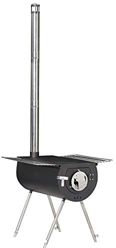 US Stove CCS18 Caribou Outfitter Portable Camp Stove - 18 Inch, Black, Medium