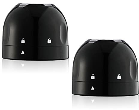 LucyStudio Tapón de Champán 2 Piezas Champagne Stoppers Tapones de Botella de Vino Sellado de Silicona con Función de Bloqueo y Desbloqueo para Preservar Cerveza Champaña Vino Espumoso