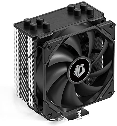 ID-COOLING SE-224-XTS CPU Cooler - 4 Heatpipe Air Cooler with 120mm PWM Fan for Intel LGA1700/115X/1200; AMD AM4/AM5