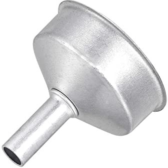 sourcing map Aluminium Funnel Filter Replacement 59x56x60mm Silver for 3-Cup Use Mocha Coffee Maker Pot