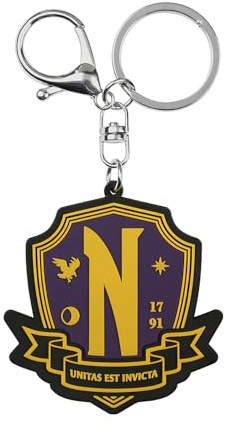 Wednesday Emblem-Porte-clés, Lilas