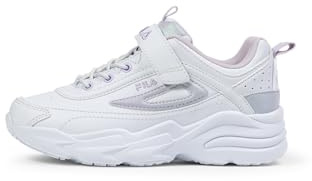 FILA Baskets Skye V Kids pour Fille, Blanc Iridescent, 30 EU