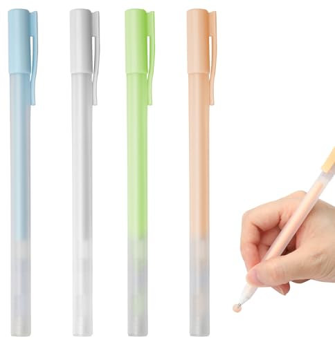 4 Penna per Colla ad Asciugatura Rapida Penne a Colla Colorate per Scrapbooking per Album di Ritagli Liquida colla Fine per Scrapbook