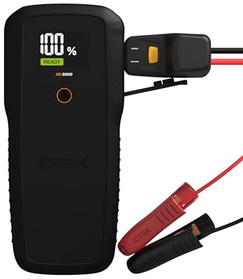 CTEK RB 3000 Portabel Starthjälp – 3000A Batteritoppström, Booster för 12V-batterier i Diesel- och Bensinfordon