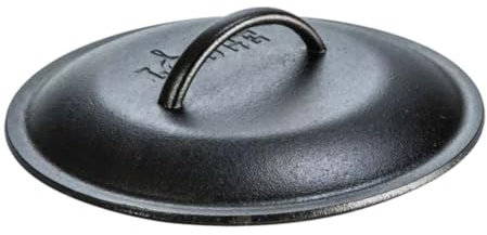 Lodge L8IC3PLT Coperchio Pentole Metallo Ghisa, Nero