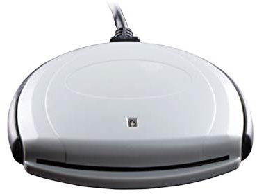 SCR 3310 v2.0 USB C Anschluss - SCM USB SmartCard Leser - ideal für OnlineBanking/sicherer Zugang zu Netzwerken und PCs/Sozialversicherungs- und Treueprogramme