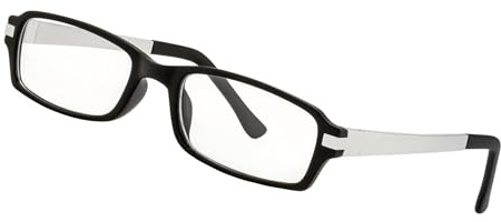 LEXXOO - Hochwertige Lesebrille in Schwarz-Weiss +3,0 Dioptrien - Klare Sicht dank hochwertiger Gläser – Leichtes und modernes Design - Fertiglesebrille für angenehmes Lesen und Arbeiten