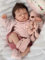 Scnbom Reborn Babys vollsilikon mädchen 19zoll 48cm wie echtes Puppen lebensechte babypuppen Schlaf Toddler Junge