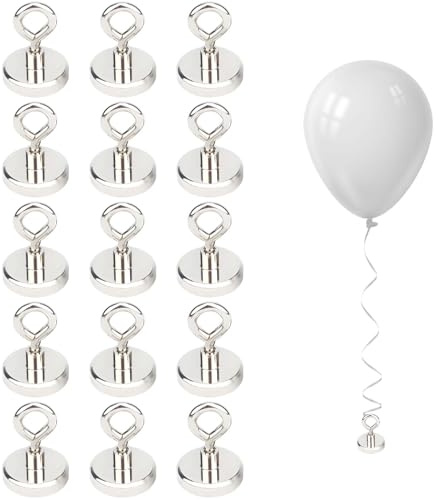15 Pcs Balloon Weight, Reusable Balloon Weights Weights for Balloons, for Party Decorations and Birthday Party Celebrations Decorations, Can Hold Balloons In Place（Silver)