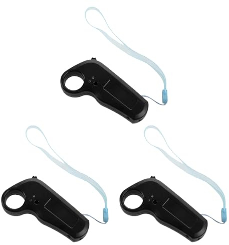 Juyutdey 3X 2.4Ghz Mini Remote Control Built-in Lithium Battery with Receiver, Suitable for Electric Skateboard Longboard